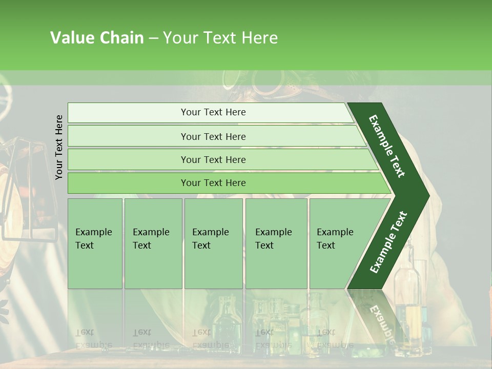 Blouse Pose Vaccin PowerPoint Template