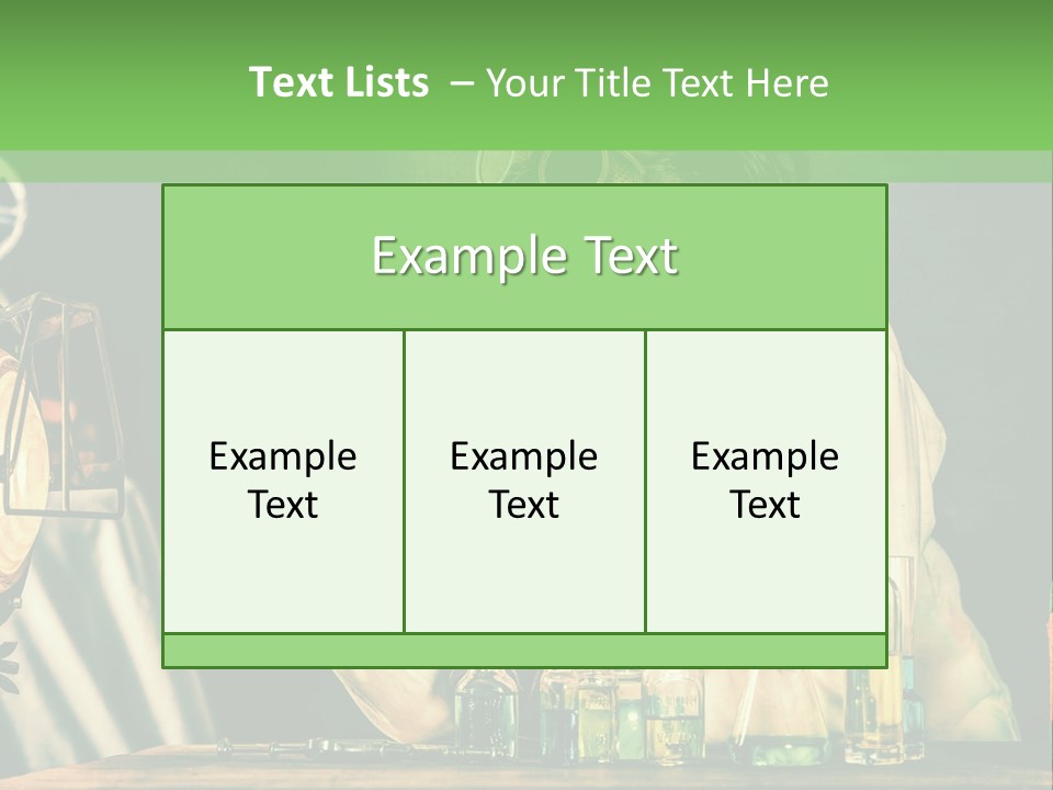 Blouse Pose Vaccin PowerPoint Template