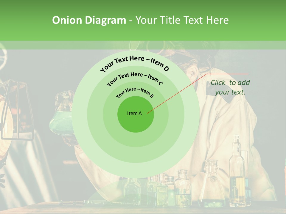 Blouse Pose Vaccin PowerPoint Template