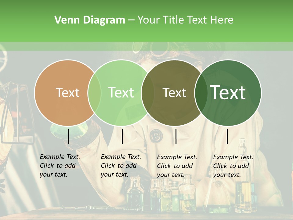 Blouse Pose Vaccin PowerPoint Template