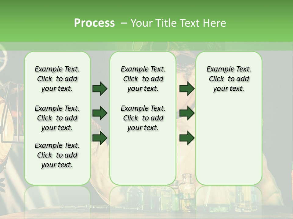 Blouse Pose Vaccin PowerPoint Template