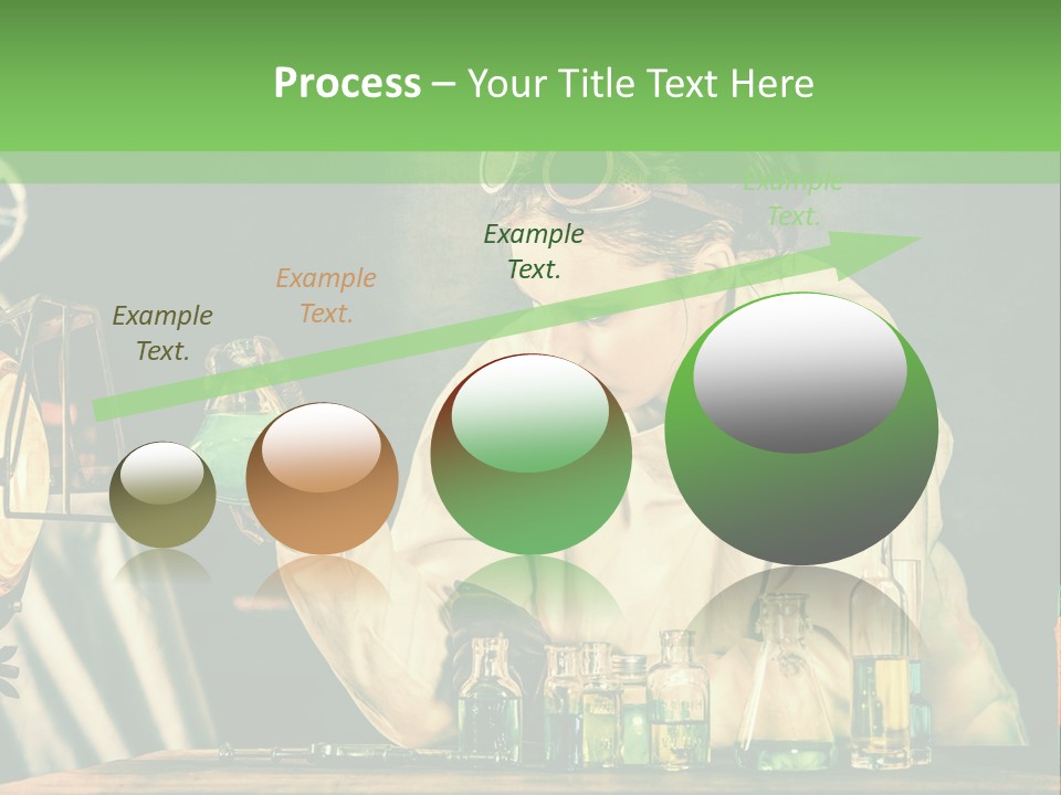 Blouse Pose Vaccin PowerPoint Template