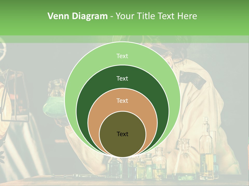 Blouse Pose Vaccin PowerPoint Template