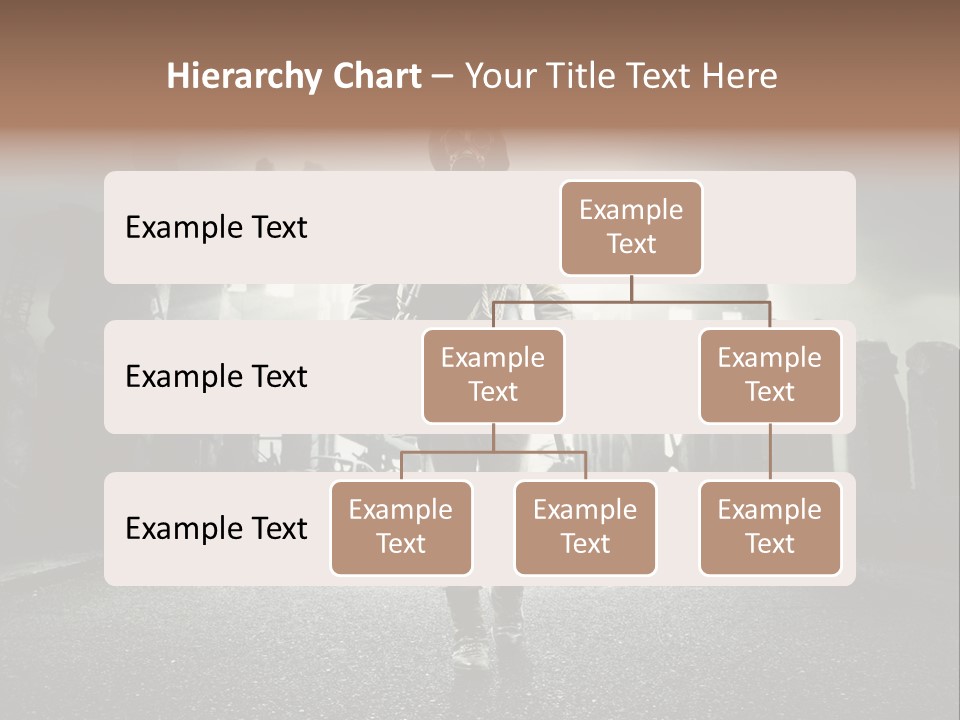 Water Bottle Buildings Earthquake PowerPoint Template