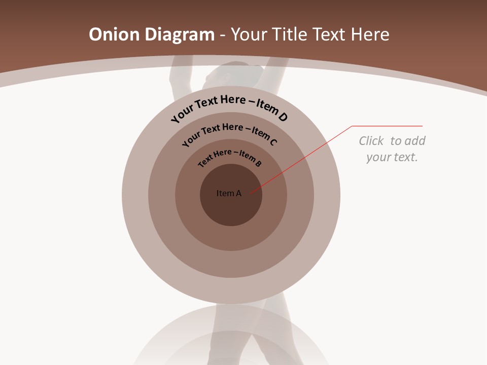 Woman Exercising Pose PowerPoint Template