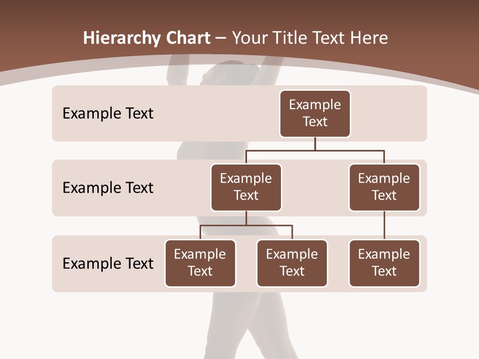 Woman Exercising Pose PowerPoint Template