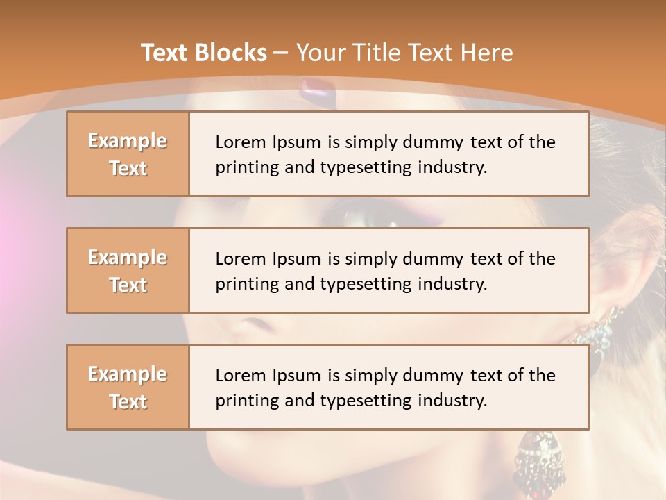Violet Close Up Purple PowerPoint Template