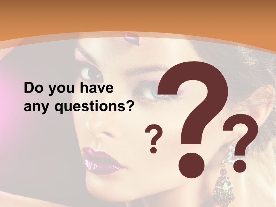 Violet Close Up Purple PowerPoint Template