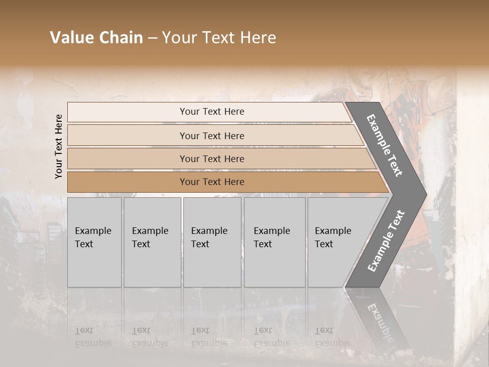 Street Angle Street Art PowerPoint Template