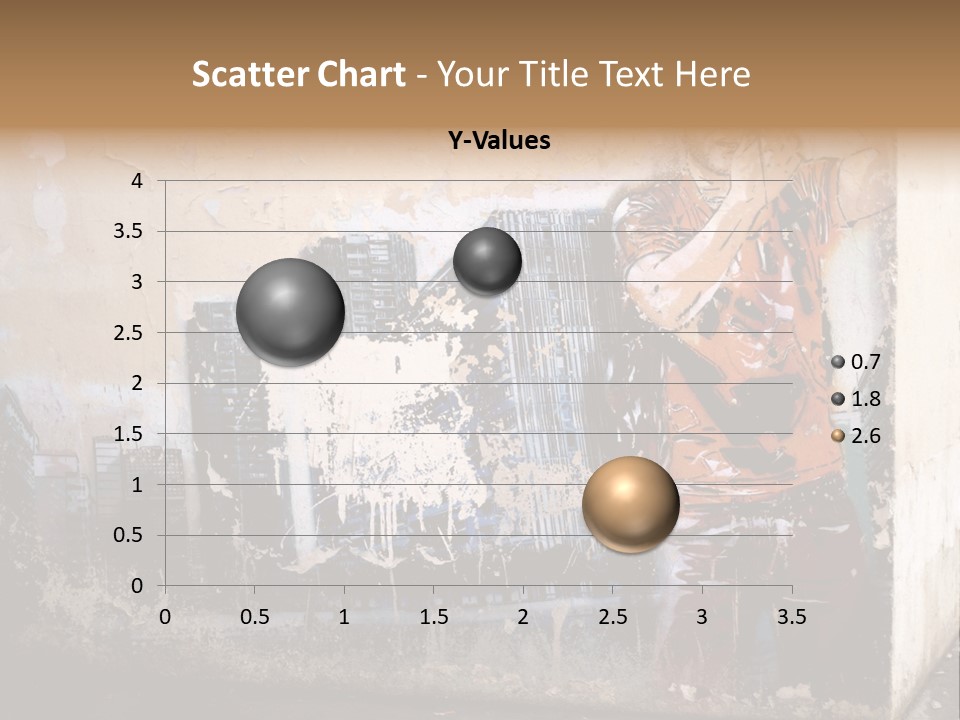 Street Angle Street Art PowerPoint Template