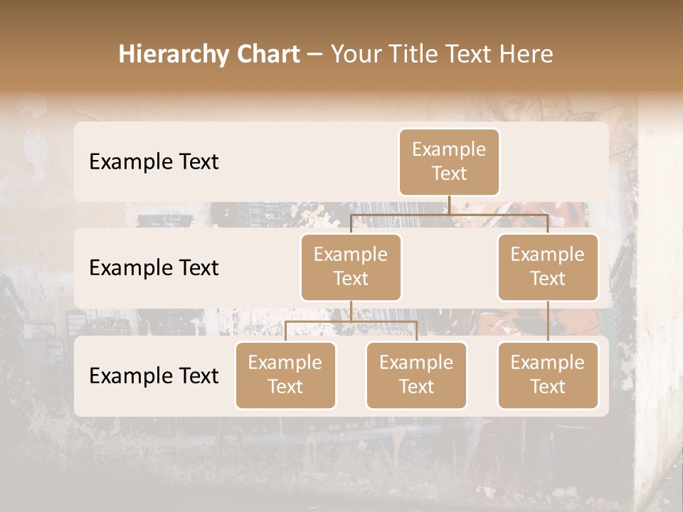 Street Angle Street Art PowerPoint Template