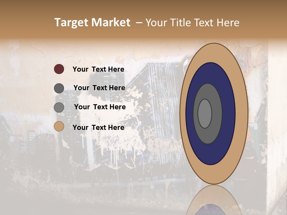 Street Angle Street Art PowerPoint Template