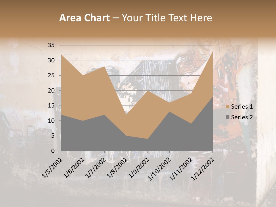Street Angle Street Art PowerPoint Template