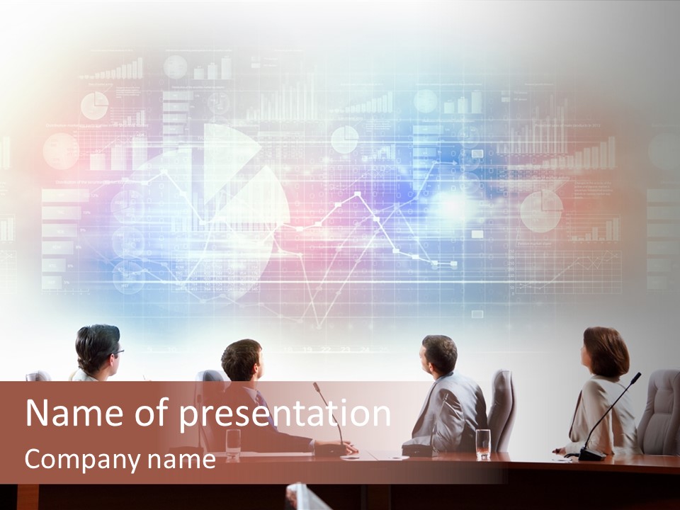 Discuss Group Meeting PowerPoint Template