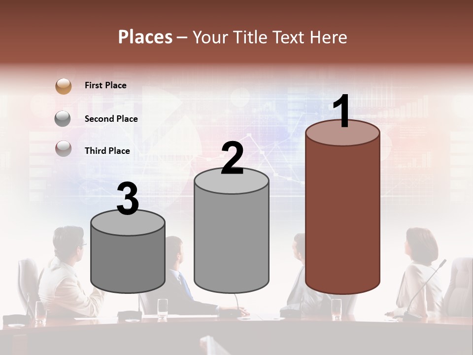 Discuss Group Meeting PowerPoint Template