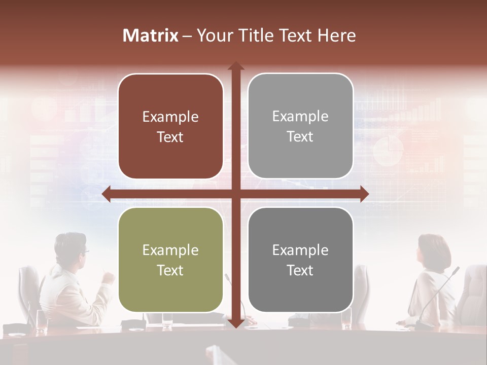Discuss Group Meeting PowerPoint Template