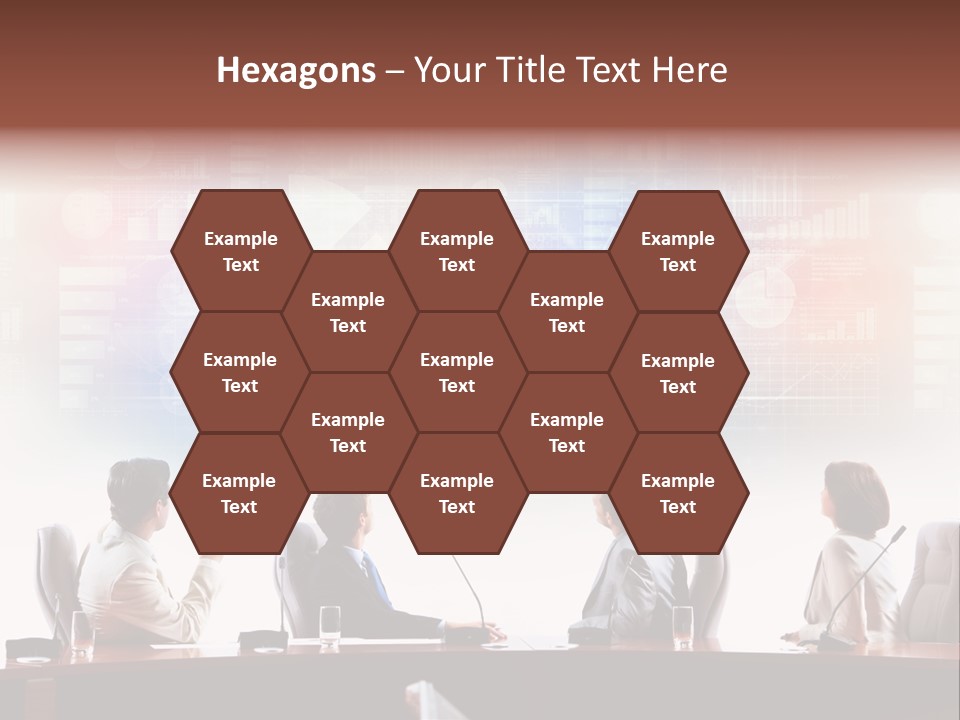 Discuss Group Meeting PowerPoint Template
