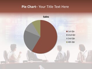 Discuss Group Meeting PowerPoint Template