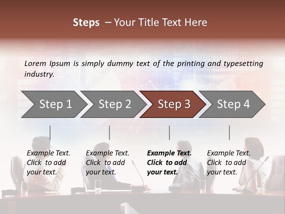 Discuss Group Meeting PowerPoint Template