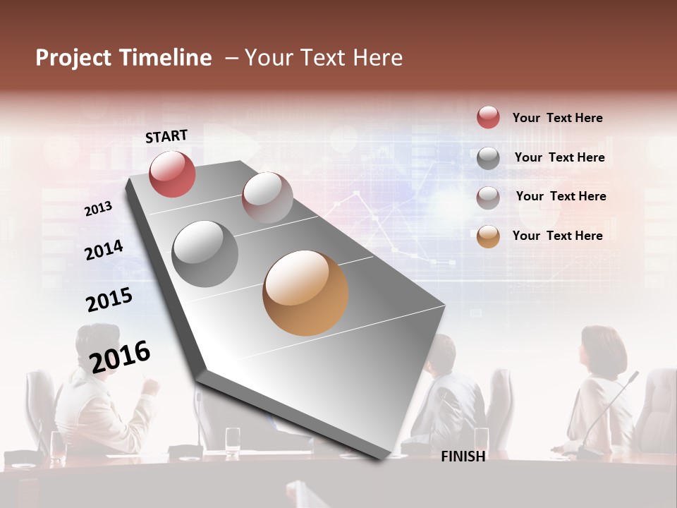 Discuss Group Meeting PowerPoint Template