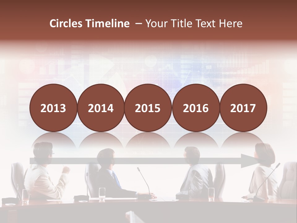 Discuss Group Meeting PowerPoint Template