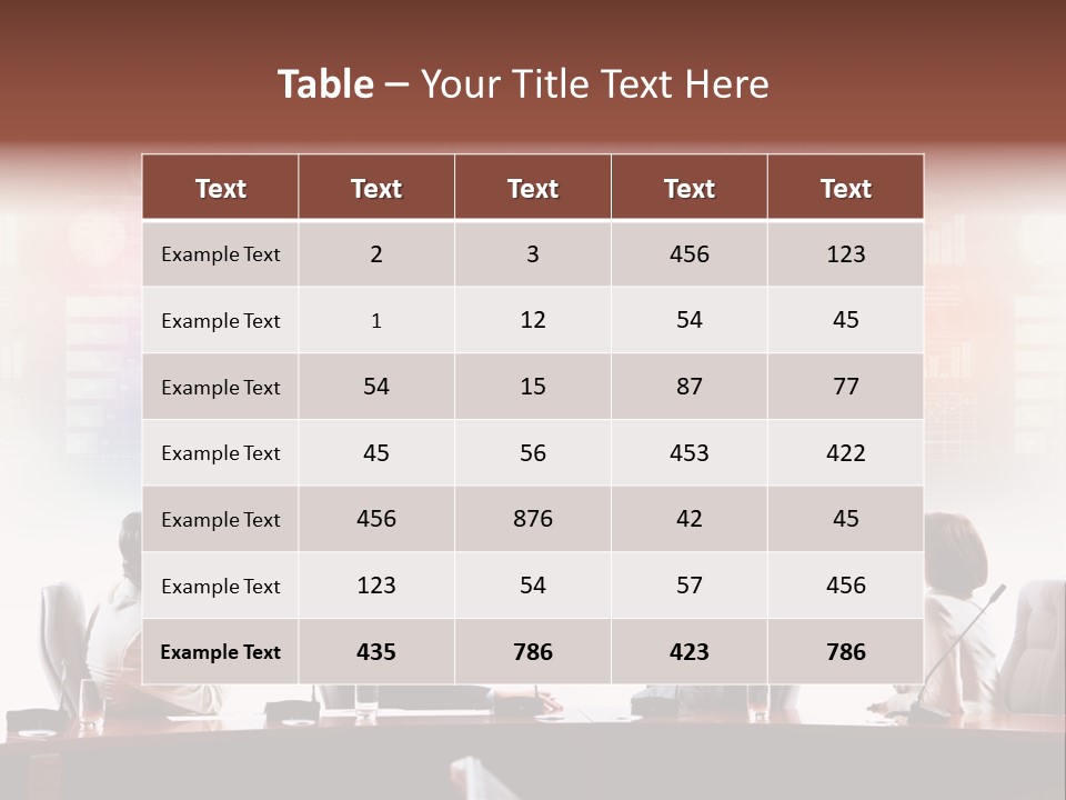 Discuss Group Meeting PowerPoint Template
