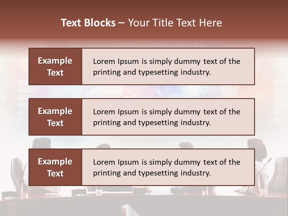 Discuss Group Meeting PowerPoint Template