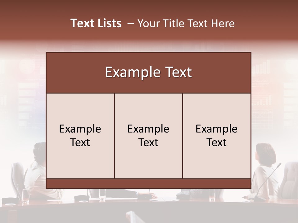 Discuss Group Meeting PowerPoint Template