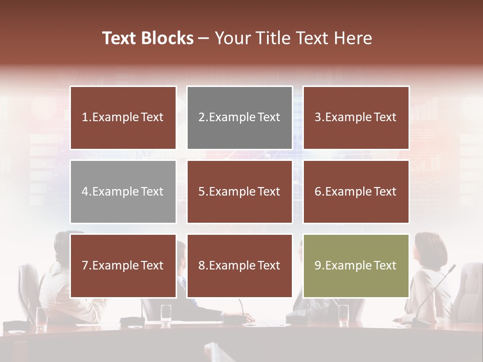 Discuss Group Meeting PowerPoint Template