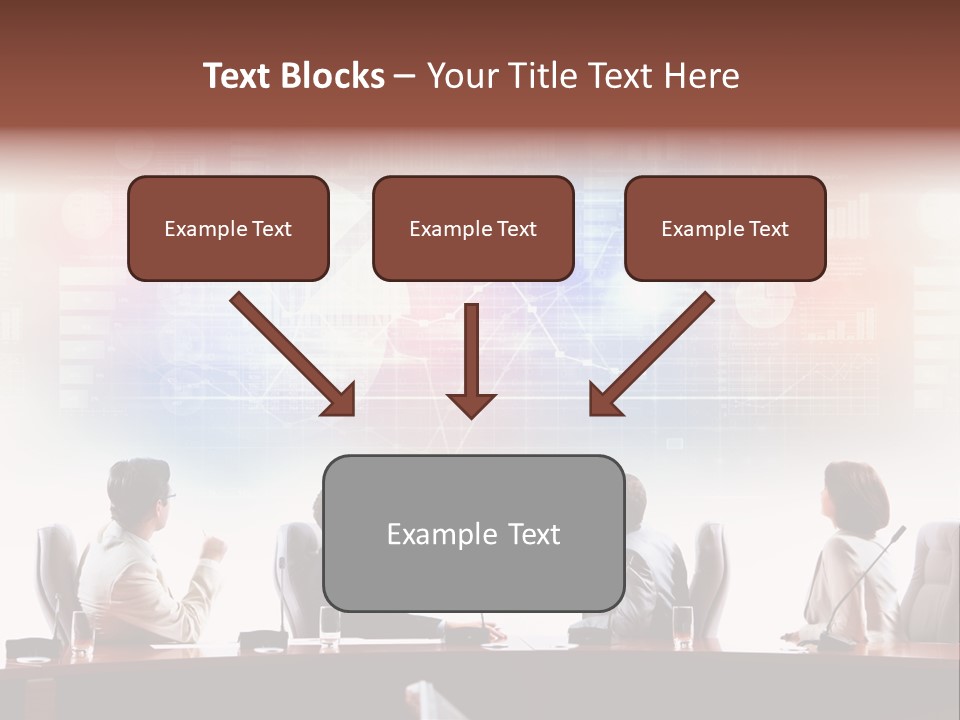 Discuss Group Meeting PowerPoint Template