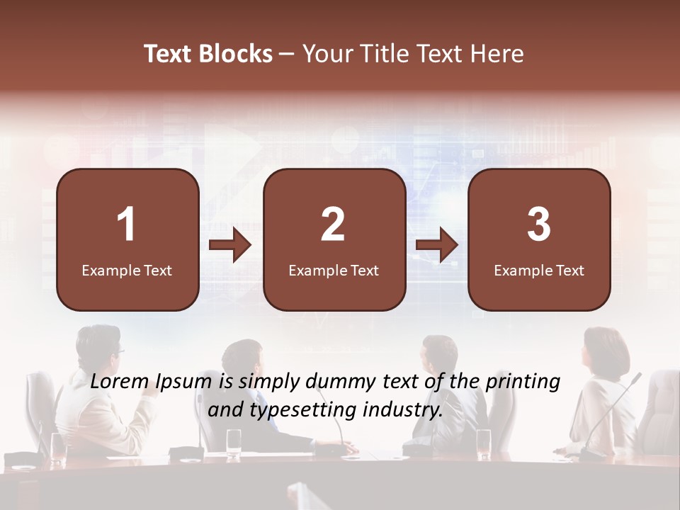 Discuss Group Meeting PowerPoint Template