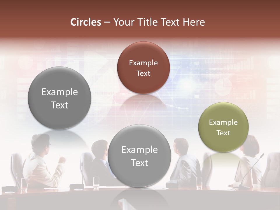 Discuss Group Meeting PowerPoint Template