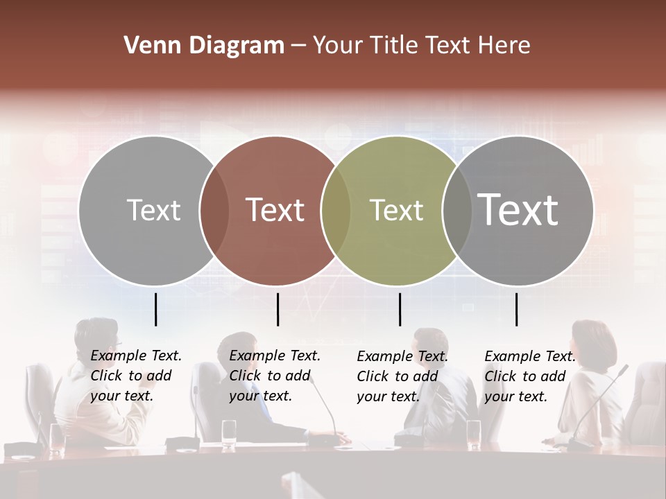 Discuss Group Meeting PowerPoint Template