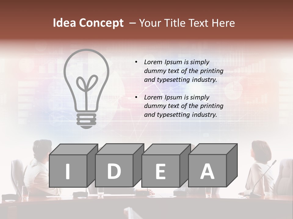 Discuss Group Meeting PowerPoint Template