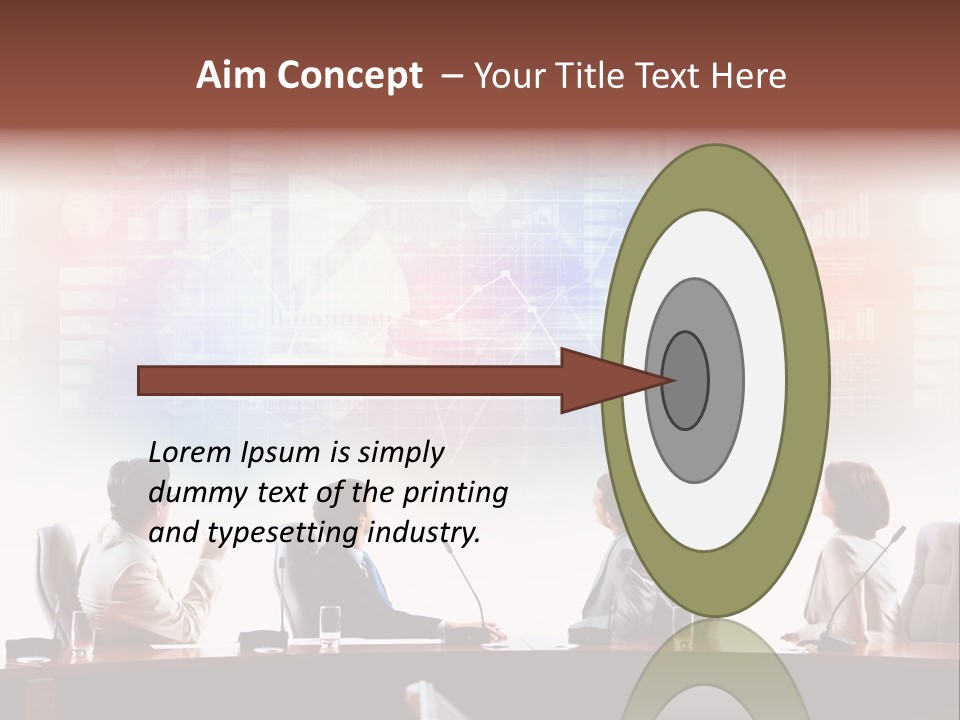 Discuss Group Meeting PowerPoint Template