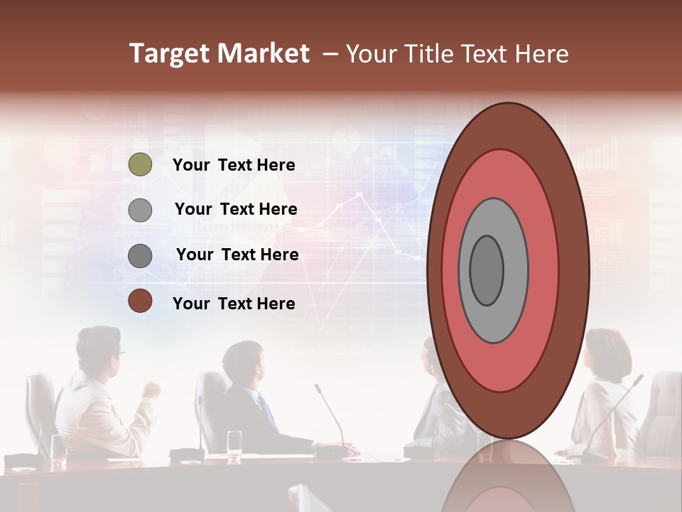 Discuss Group Meeting PowerPoint Template