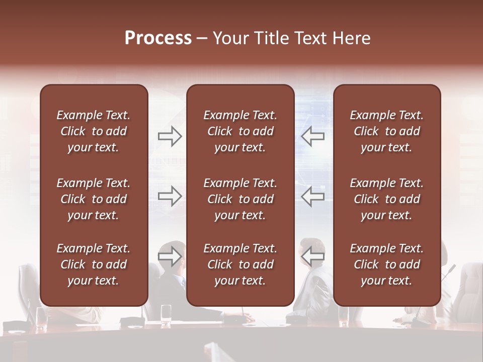 Discuss Group Meeting PowerPoint Template