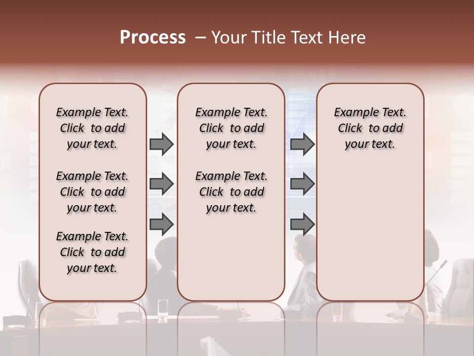 Discuss Group Meeting PowerPoint Template