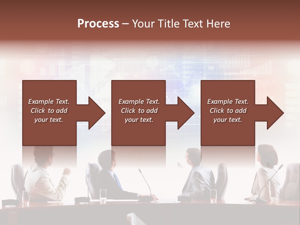Discuss Group Meeting PowerPoint Template