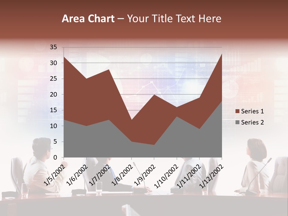Discuss Group Meeting PowerPoint Template