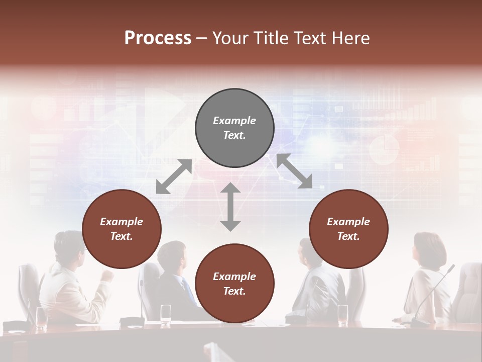 Discuss Group Meeting PowerPoint Template