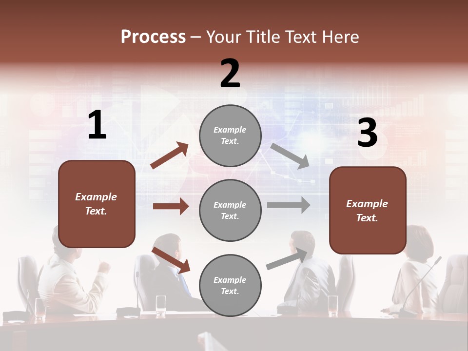 Discuss Group Meeting PowerPoint Template