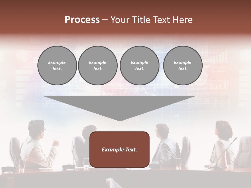 Discuss Group Meeting PowerPoint Template