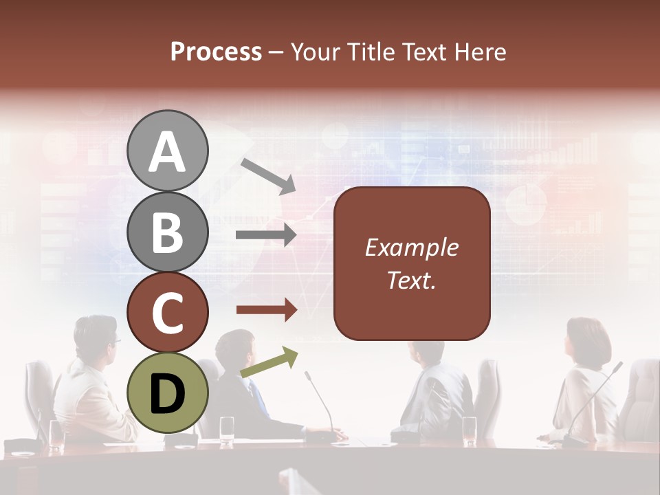 Discuss Group Meeting PowerPoint Template
