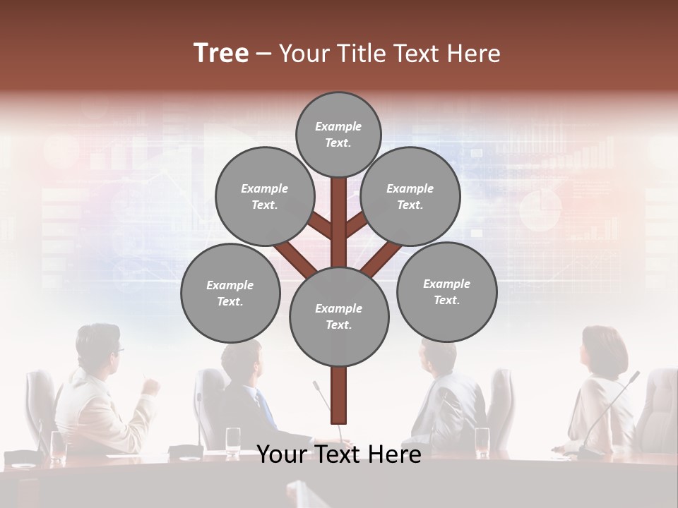 Discuss Group Meeting PowerPoint Template