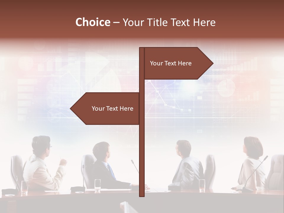 Discuss Group Meeting PowerPoint Template
