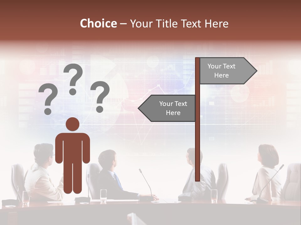 Discuss Group Meeting PowerPoint Template