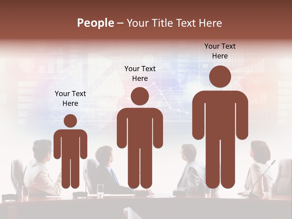 Discuss Group Meeting PowerPoint Template