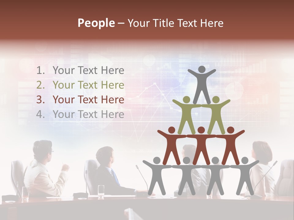 Discuss Group Meeting PowerPoint Template