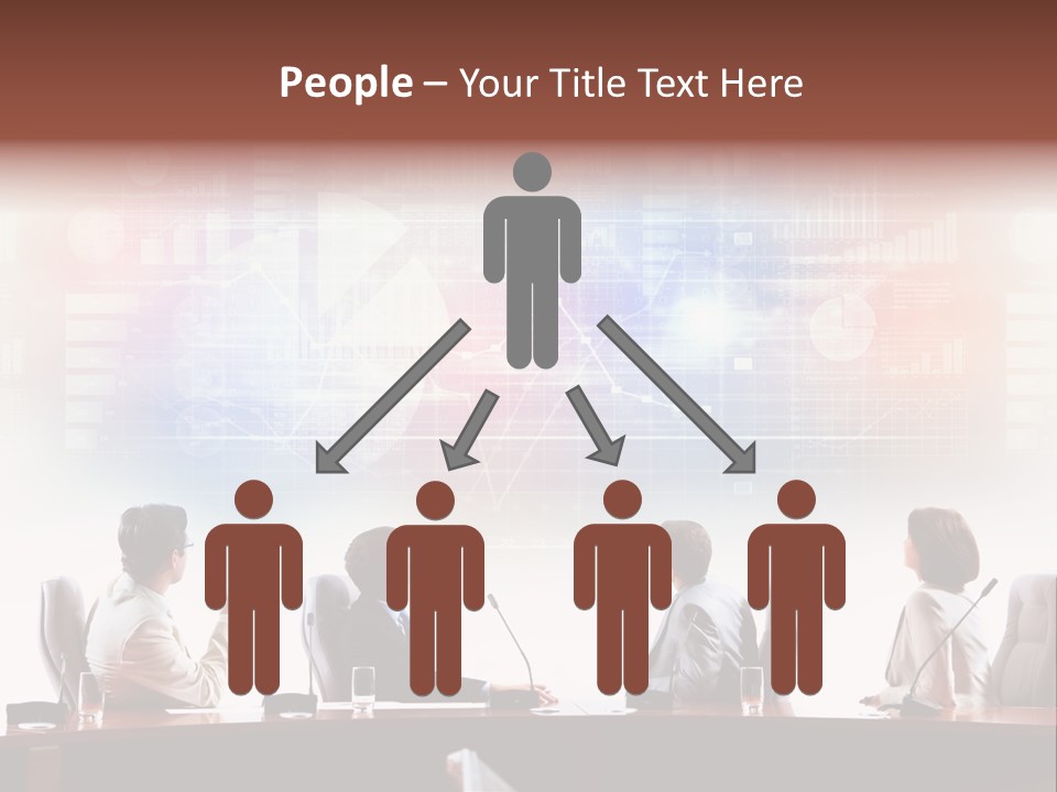 Discuss Group Meeting PowerPoint Template